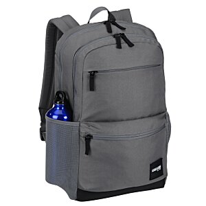 Additional Image 2 - a grey backpack with a pocket