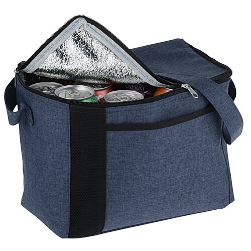 Additional Image 1 - a blue bag with a black strap