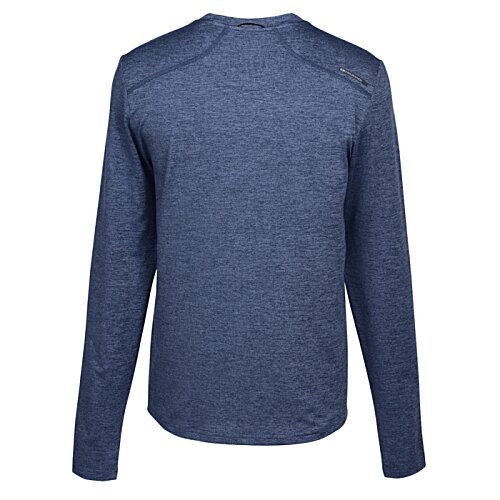 Additional Image 1 - a blue long sleeved shirt