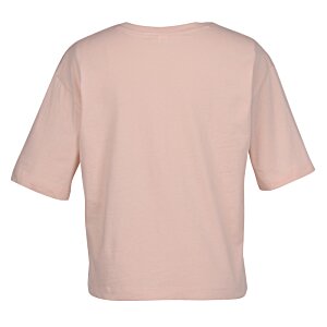 Additional Image 1 - a pink shirt on a white background