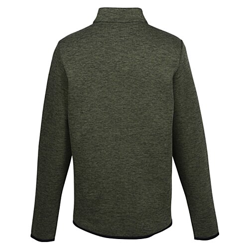 Additional Image 1 - a back view of a green jacket