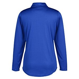 Additional Image 1 - a blue long sleeved shirt