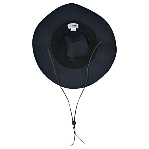 Additional Image 2 - a black hat with a string
