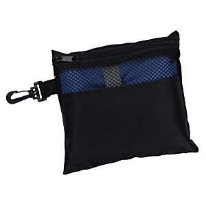 Additional Image 1 - a black and blue pouch