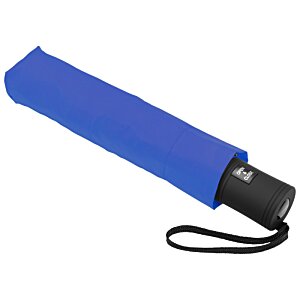 Additional Image 1 - a blue umbrella with a black strap