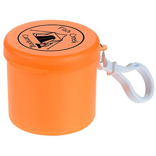 Additional Image 4 - an orange container with a white strap