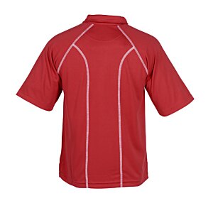 Additional Image 1 - a red shirt with white stripes