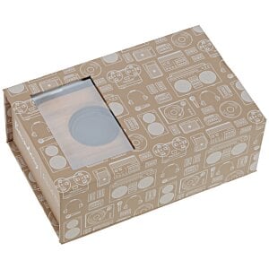 Additional Image 1 - a brown box with a window