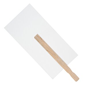 Additional Image 1 - a white rectangular object with a wooden stick