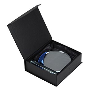 Additional Image 1 - a black box with a blue object in it