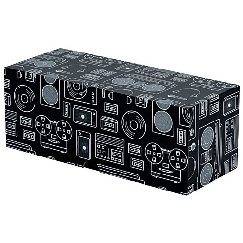 Additional Image 1 - a black rectangular object with many circles