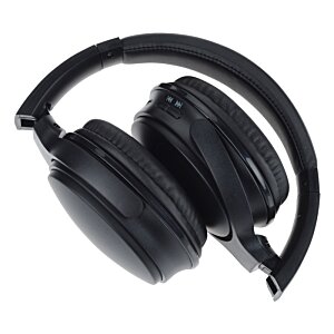Additional Image 5 - a black headphones on a white background