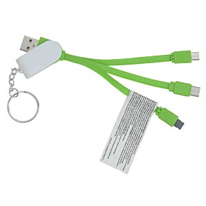 Additional Image 3 - a green and white cable