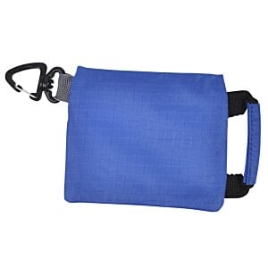 Additional Image 2 - a blue bag with a black handle