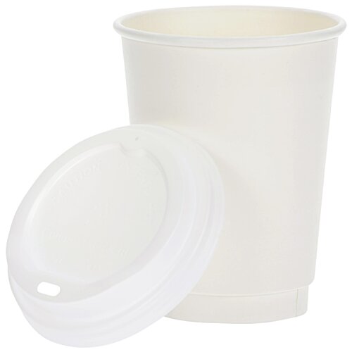 Additional Image 1 - a white cup with a lid