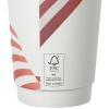 View Image 2 of 3 of Patriotic Full Color Insulated Paper Cup - 16 oz.