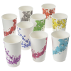 View Image 3 of 6 of Cubes Floating Full Color Insulated Paper Cup with Lid - 16 oz.