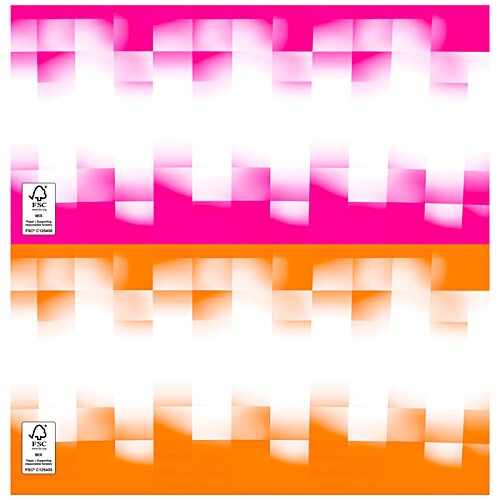 Additional Image 5 - a group of orange and pink lines