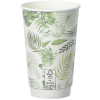 View Image 2 of 3 of Leaf Full Color Insulated Paper Cup - 16 oz.