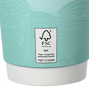 Additional Image 1 - a white label on a blue container