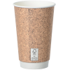 View Image 2 of 3 of Cork Full Color Insulated Paper Cup - 16 oz.