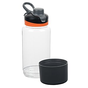 Additional Image 2 - a water bottle with a black cap