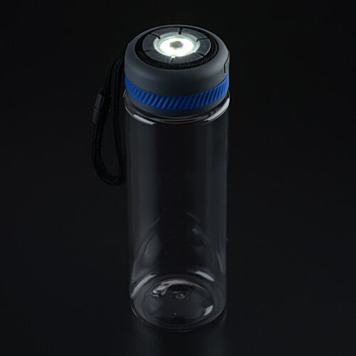 Additional Image 2 - a water bottle with a black cap