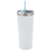 View Image 2 of 8 of Colma Vacuum Tumbler with Straw - 22 oz. - Full Color