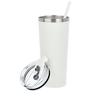Additional Image 2 - a white cup with a straw