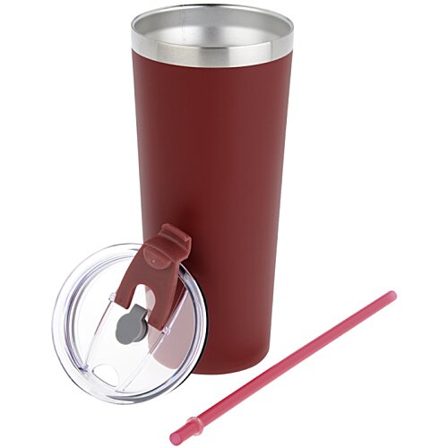 Additional Image 2 - a red cup with a lid