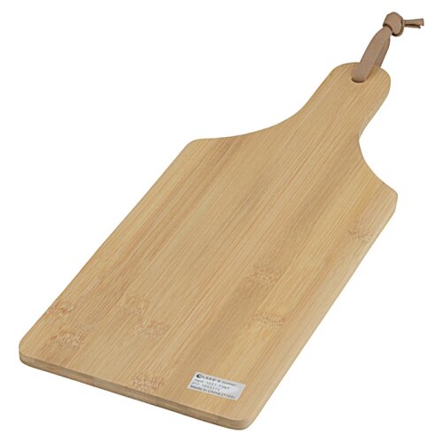 Additional Image 1 - a wooden cutting board with a handle