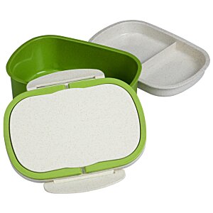 Additional Image 2 - a green and white plastic container