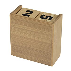 Additional Image 3 - a wooden block with black numbers