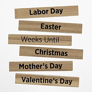 Additional Image 5 - a group of brown rectangles with black writing