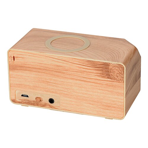Additional Image 1 - a wooden box with a circular design