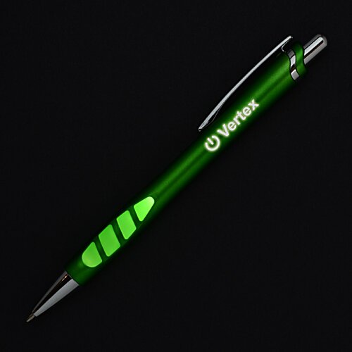 Additional Image 1 - a green pen on a black background