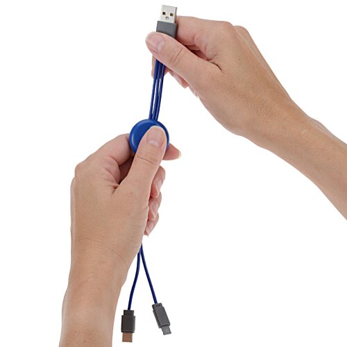 Additional Image 1 - a person holding a blue cord