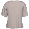 View Image 2 of 3 of US Blanks Boxy Open Neck Tee - Ladies'