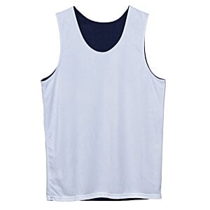 Additional Image 3 - a white and black tank top