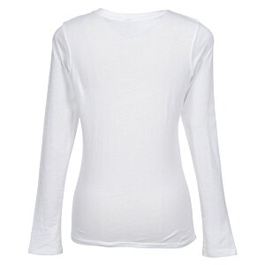 Additional Image 1 - a white long sleeved shirt