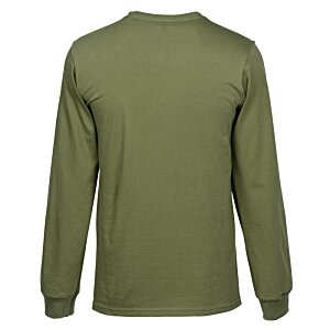 Additional Image 1 - a green long sleeved shirt