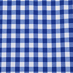 Additional Image 2 - a blue and white checkered fabric