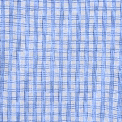 Additional Image 3 - a blue and white checkered fabric