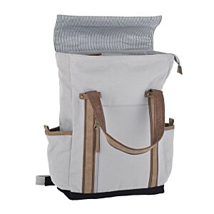 Additional Image 1 - a white and brown backpack
