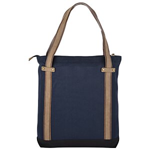 Additional Image 1 - a blue and tan bag