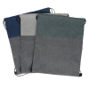 View Image 3 of 3 of Lynford Heathered Drawstring Backpack