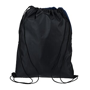 Additional Image 1 - a black backpack with straps