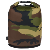 a camouflage bag on a white background