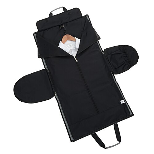 Additional Image 1 - a black bag with a face mask