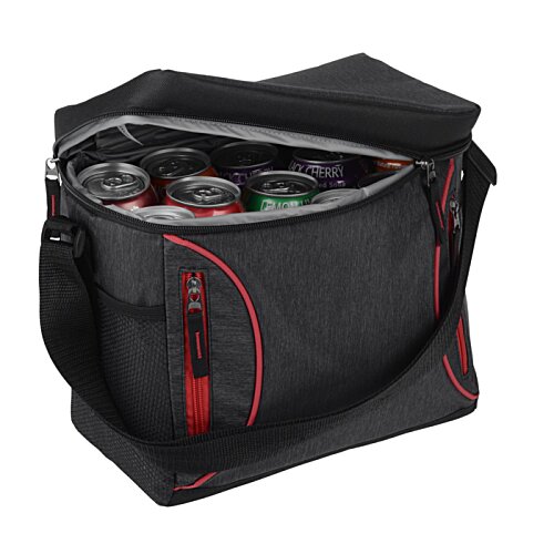 Additional Image 2 - a black bag with red trim